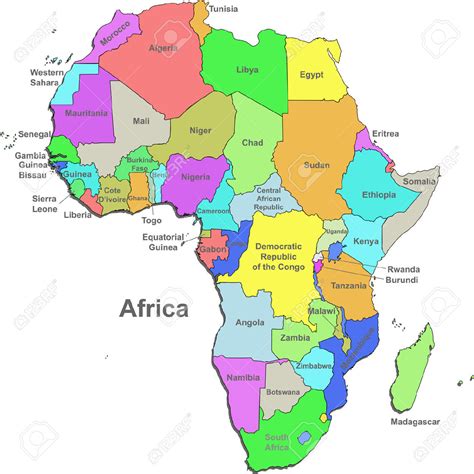 Map of africa labeled 87 images in collection page 1. AfDB To Unveil Strategies For Africa's Transformation At 2016 Annual Meetings In Lusaka | GHNEWSNOW