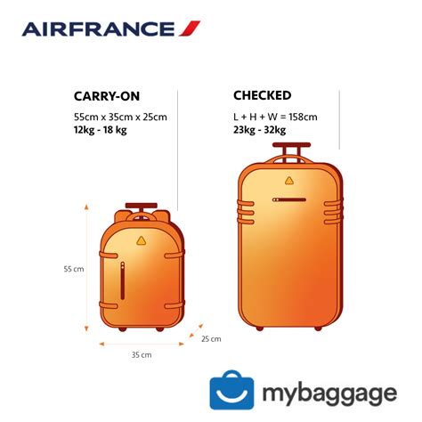 Air France Baggage Allowance Latest 2023 Discover Free Baggage