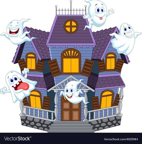 Halloween Haunted House Cartoon Get Svg Halloween