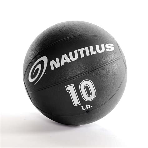 Exercise with your virtual trainer and the smart medicine ball. Nautilus 10 lb. Medicine Ball | Bowflex