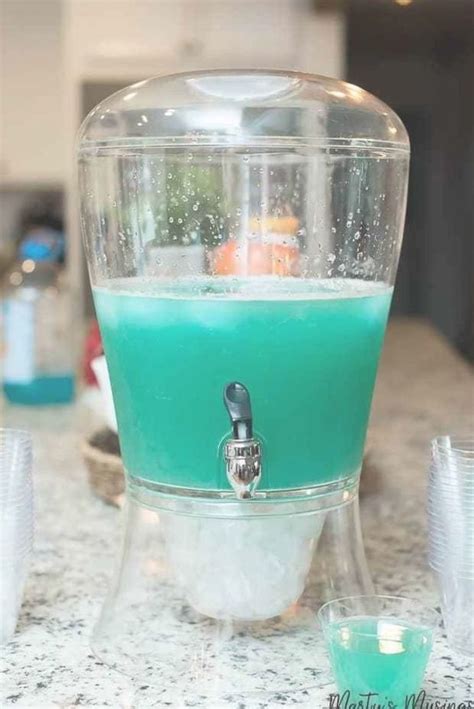 Who says a baby shower needs to be sedate? Blue Frozen Punch - Non-Alcoholic Drinks To Refresh Your ...