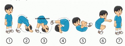 Cara Melakukan Roll Depan dan Roll Belakang Senam Lantai