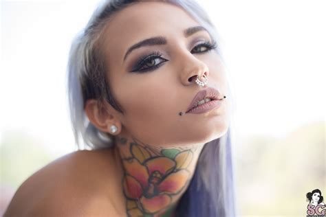 Wallpaper Fishball Suicide Suicide Girls Blue Hair