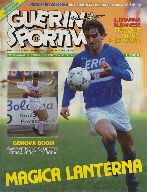 Federico è sulla buona strada, ha le possibilità di superarlo ma i livelli di enrico non li ha ancora toccati. Serie A 1990-91, 24ª giornata / SAMPDORIA-MILAN 2-0 | La Samp