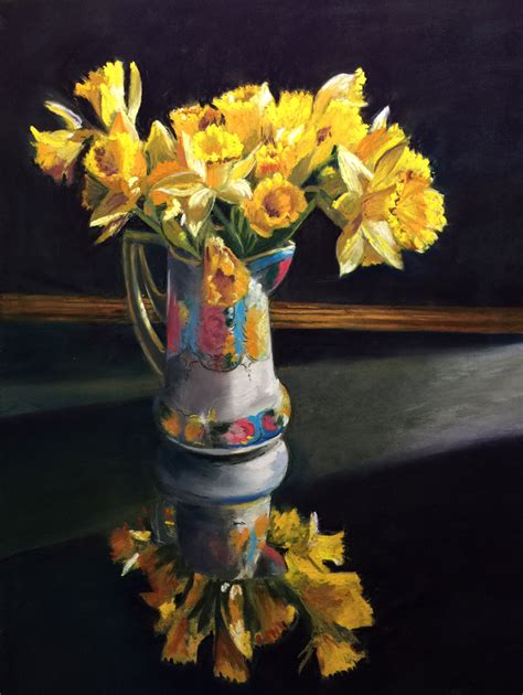 Daffodil Still Life Juanita Nelson Artist