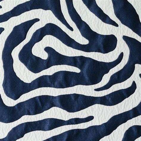 Dark Navy Blue Animal Upholstery Fabric On Sale Etsy Upholstery