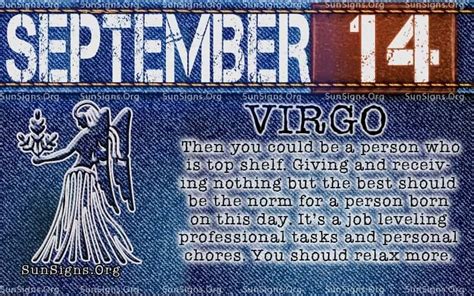 September 14 Birthday Horoscope Personality Sun Signs