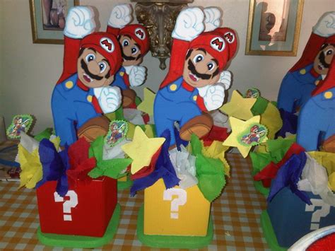 Fiesta Inspirada En Super Mario Fiesta De Cumpleaños De Mario