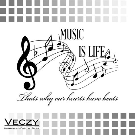 Download Music is life, music svg, svg quotes, svg files for cricut ...