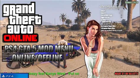 Gta 5 online | how to install mod menu! The First PS4 GTA 5 Online Mod Menu! | Created By Im HaxoTV - YouTube