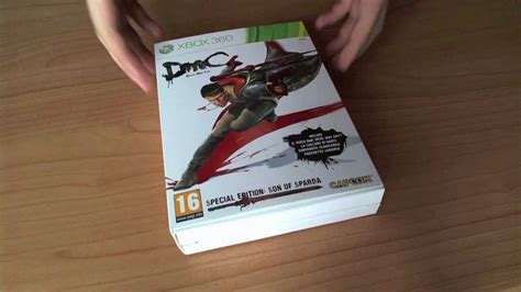 Unboxing Dmc Devil May Cry Son Of Sparda Edition For Xbox Ita