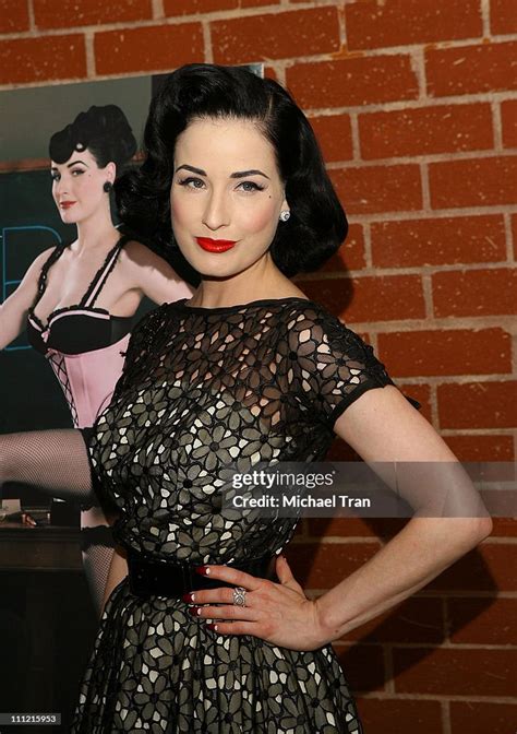 Actressmodel Dita Von Teese Reveals A New Campaign For Peta At The