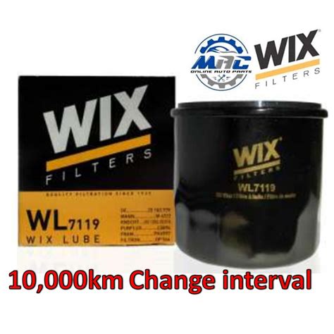 Check spelling or type a new query. WIX Oil Filter WL7119 / Vic C932 cross Reference | Shopee ...