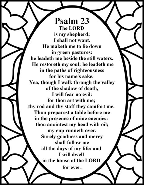 Some of the coloring pages shown here are psalms 23 coloring coloring for kids 2019, psalm 23 activi. 100+ EPIC Best Free Printable Psalm 23 Coloring Pages ...