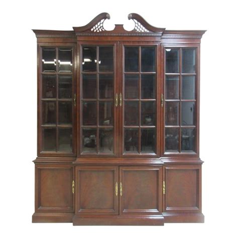 Maybe you would like to learn more about one of these? Hickory Chair Co. Mahogany Chippendale China Cabinet ...