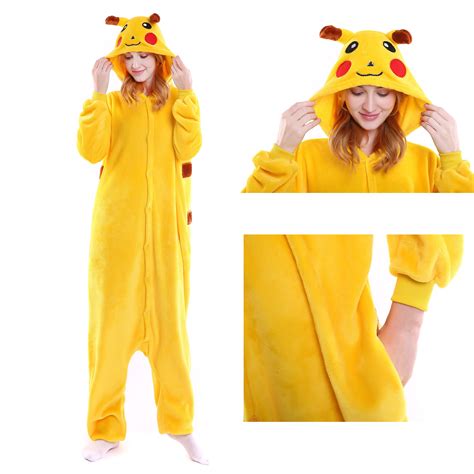 Pikachu Onesie Pikachu Pajamas For Adult Buy Now