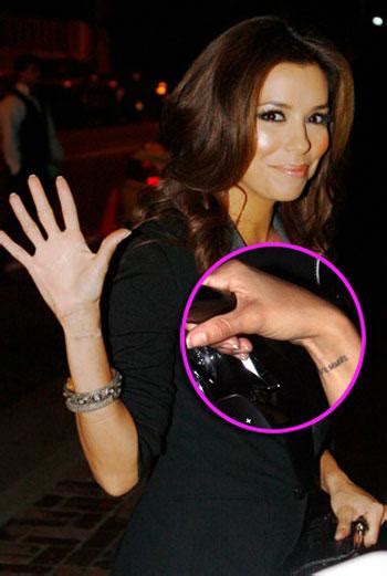 Tat Who Did Eva Longoria Permanently Removed Her Matching