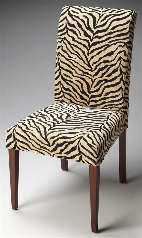 There are 4561 zebra fabric print for sale on etsy, and they cost 6,98 $ on average. Loft Zebra Print Fabric Parsons Chair from Butler (2956983 ...