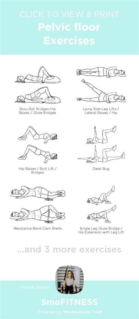 Pelvic Floor Exercises Smofitness Click To View And Print This