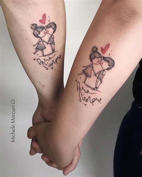 23 Best Matching Couple Tattoos To Show Your Love Stayglam