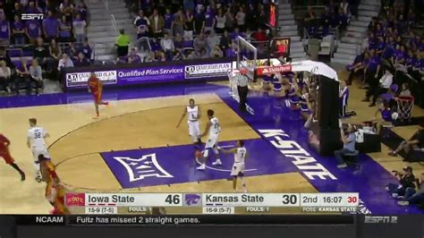 Iowa State Men S Basketball Highlights Vs Kansas State Youtube