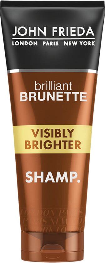 John Frieda Brilliant Brunette Visibly Brighter 250 Ml Shampoo Bol