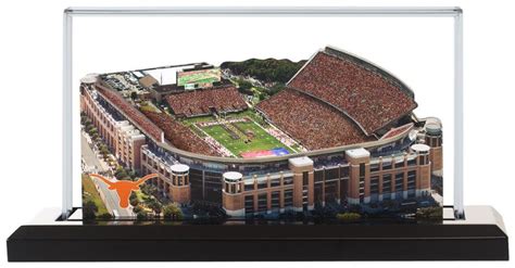 Stunning images show stadium packed with nearly 40,000 fans at baseball game. Texas Longhorns Darrell K Royal Memorial Stadium Replica 13″ - SWIT Sports