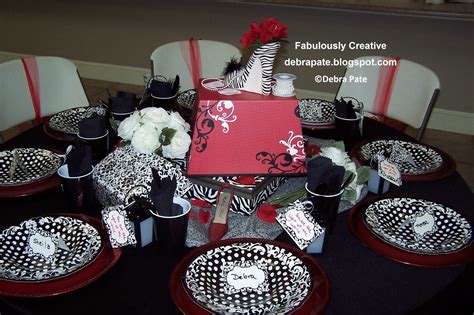 Fabulously Creative Shoe Themed Party Table 2