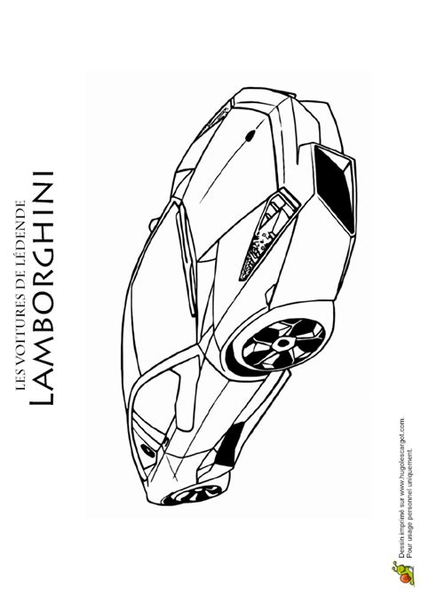 Coloriage #2 de cette thématique. Coloriage lamborghini 01 sur Hugolescargot.com