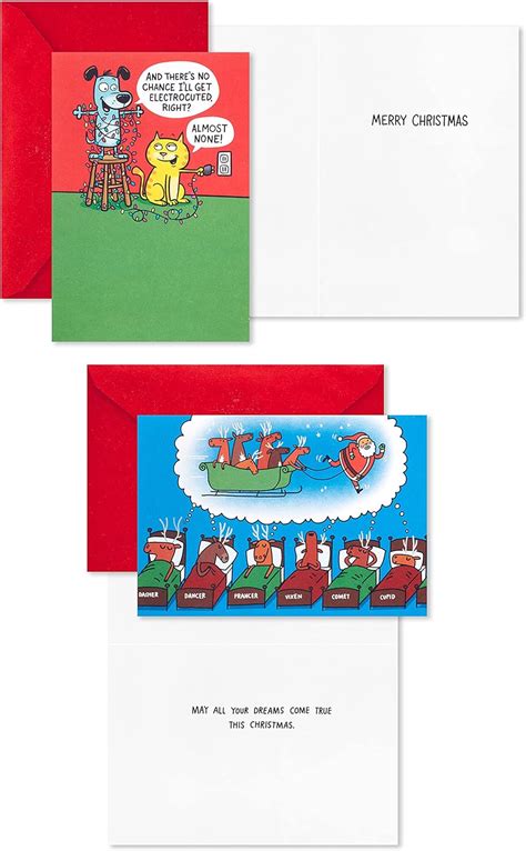 Hallmark Shoebox Funny Boxed Christmas Cards Assortment Festive