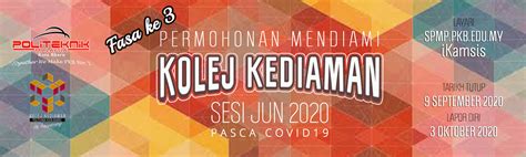 Politeknik kota kinabalu (pkk) merupakan politeknik yang pertama di sabah yang terletak di kota kinabalu, sabah. Sistem Pengurusan Maklumat Politeknik SPMP
