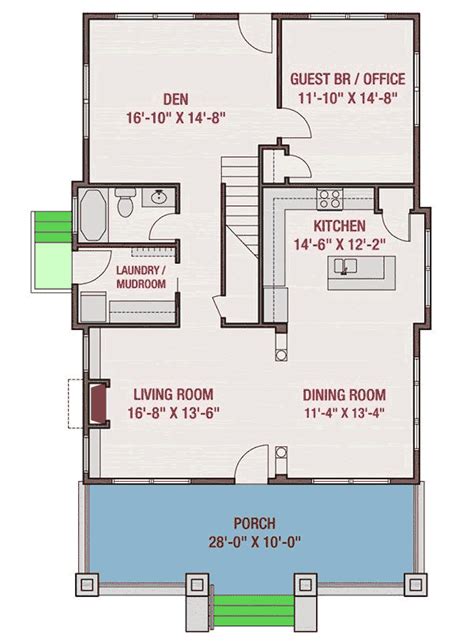 Oct 15, 2018 · good day, now i want to share about 4 bedroom craftsman house plans. 4 Bedroom Craftsman House Plan with Flex Options - 50116PH ...