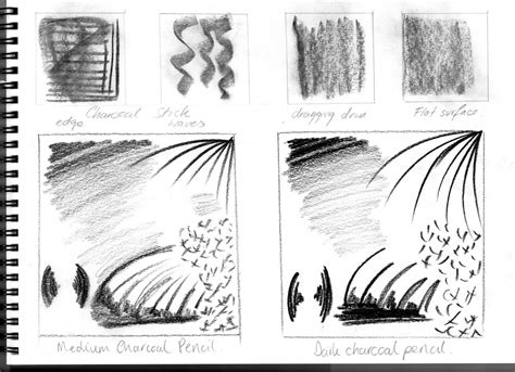 Some people also use razor blades and grinding paper to get them sharp and of course it also works. Karen's Art Blog: Mark-making and charcoal exercises.
