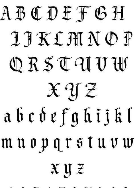 Tattoo Alphabets Yahoo Image Search Results Tattoo Fonts Alphabet