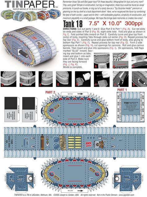 Free Paper Models