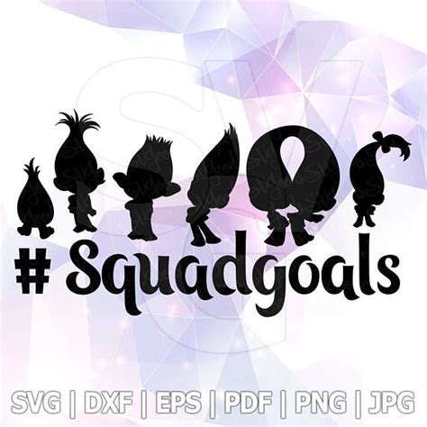 Pin on Trolls Poppy Branch SVG