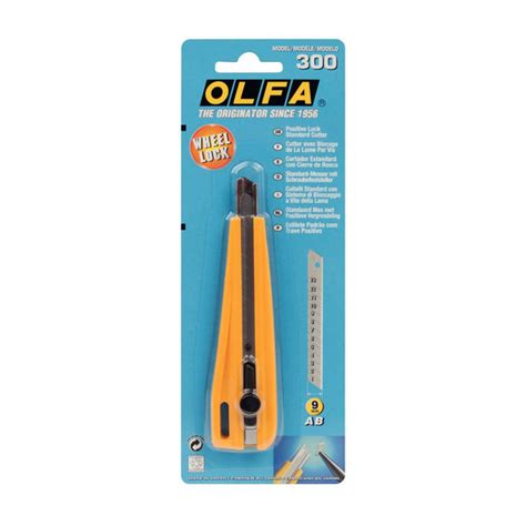 Olfa 300 Wheel Locking 9mm Craft Knife Prime Tooling Buy Blades