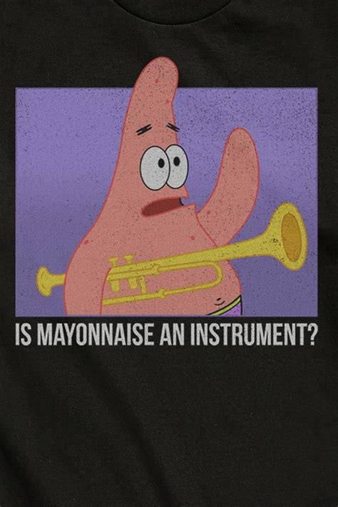 Patrick Is Mayonnaise An Instrument Tee Urban Outfitters Canada