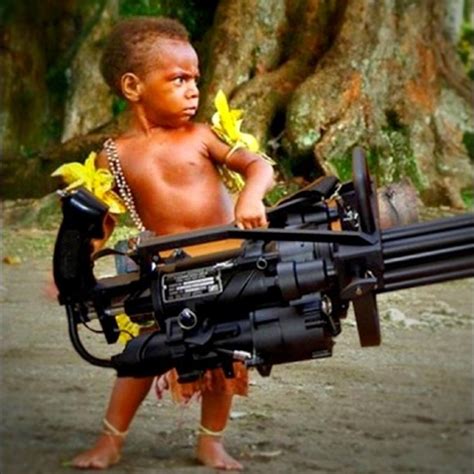 Minigun Kid Armed And Dangerous Xnthx Flickr