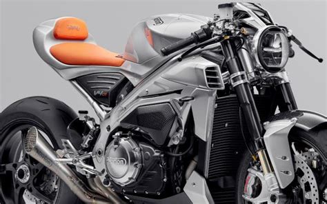 norton motorcycles reveals new v4 cafe racer prototype visordown