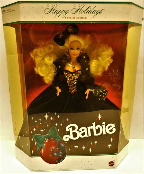 Mattel Happy Holidays Barbie Doll Np Gov Lk
