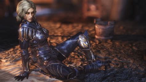 Truly Light Elven Armor Female For Sse Replacer Standalone At