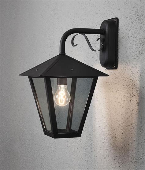 Shop wayfair for the best galvanized wall sconce. Hanging Exterior Wall Lantern in 2 Finishes