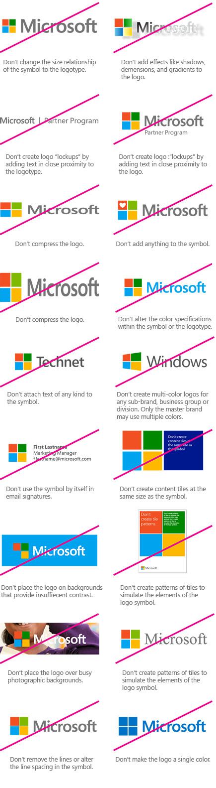 Microsoft Corporate Logo Guidelines