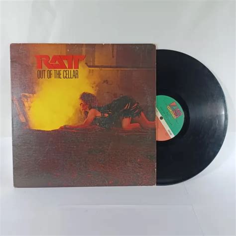 Ratt Out Of The Cellar 1984 Hair Metal Vinyl Record Lp 80143 1 Atlantic