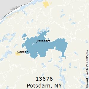 The town population was 17,029 at the 2010 census. Best Places to Live in Potsdam (zip 13676), New York