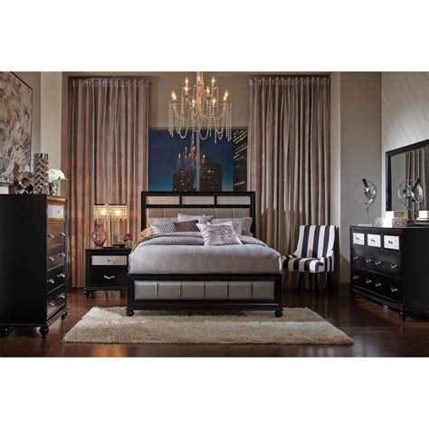 We have everything from modern. Sinatra Black 2-piece Upholstered Bedroom Set with ...