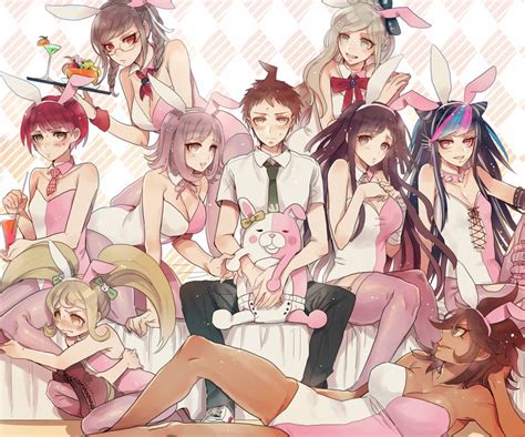 Hinata Hajime Koizumi Mahiru Mioda Ibuki Monomi Nanami Chiaki And