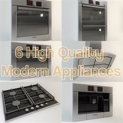 Bosch appliances are built with precision german engineering to deliver quality and. 3ds max bosch kitchen appliance set