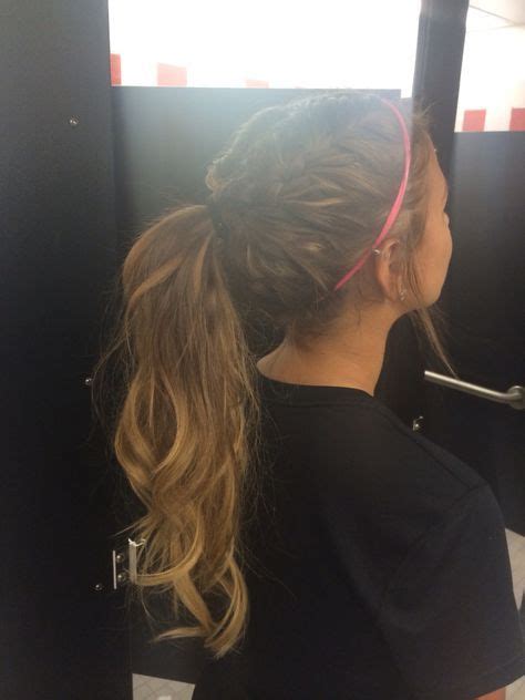 A women's hairstyle where different sections of the hair are cut at different lengths to give the impression of layers. Sport Hairstyles Soccer Girls Pony Tails 38 Best Ideas in ...